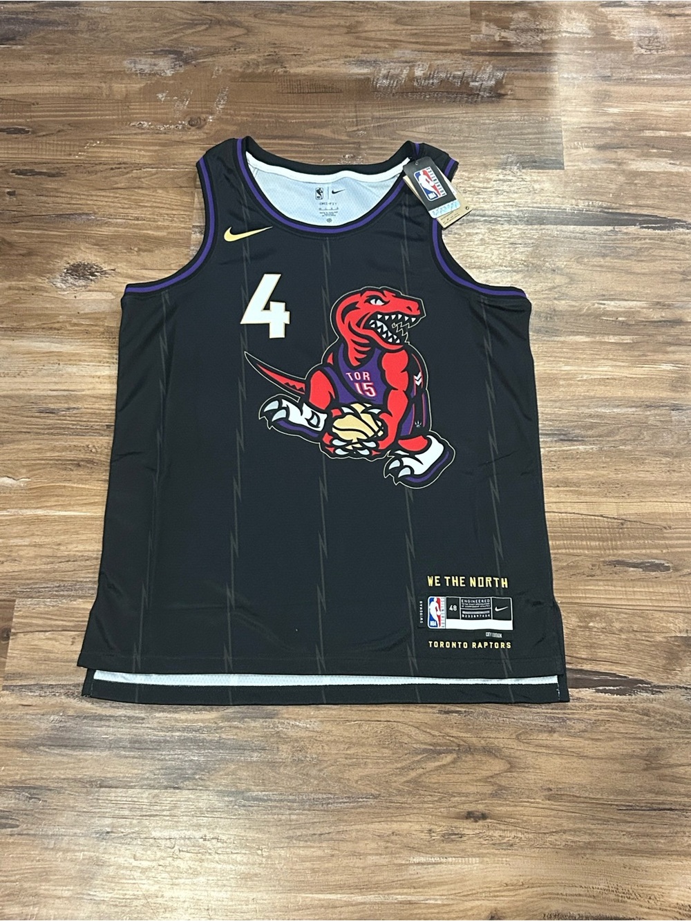 Nike Toronto Raptors 2024/25 City Edition Scottie Barnes Jersey Large Brand New